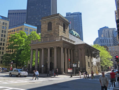 King's Chapel in Boston USA