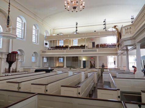 Old South Meeting House in Boston MA
