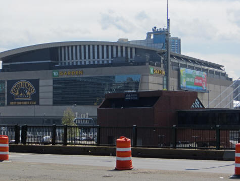 TD Gardens in Boston MA